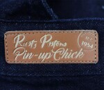 Dámské šaty Rusty Pistons Isabella jeans - XL / modrá