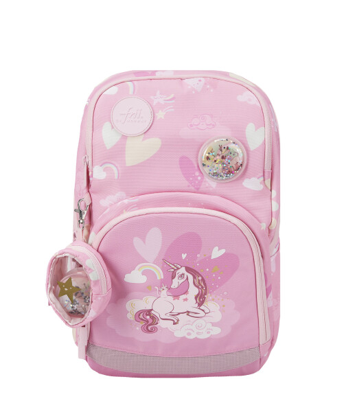 Ergonomický školní Frii of Norway Expand 20-25l Unicorn Pink
