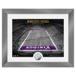 Obraz Minnesota Vikings NFL Art Deco Stadium Silver Coin