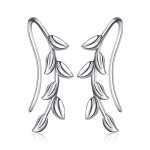 LUNICA Stříbrné náušnice VĚTVIČKA 0660