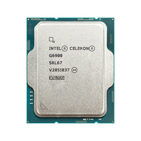 Intel Celeron G6900 @ 3.4GHz - TRAY / TB 3.4GHz / 2C2T / 4MB / UHD Graphics 710 / Alder Lake / 46W (CM8071504651805)