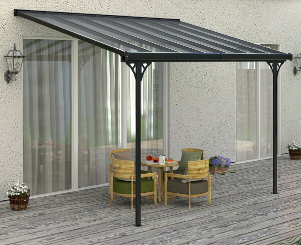 Rojaplast BRUCE F pergola - TRANSPARENTNÍ polykarbonát