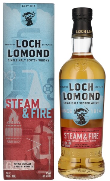 Loch Lomond Steam & Fire 46% 0,7 l (karton)