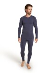 Pánské merino tričko s dlouhým rukávem ICEBREAKER Mens 260 Zoneknit Seamless LS Crewe, Graphite velikost: M