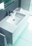 DURAVIT - Vero Umyvadlo 1050x490 mm, s přepadem, s otvorem pro baterii, bílá 0329100000