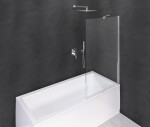 POLYSAN - MODULAR SHOWER vanová zástěna 800x1500, čiré sklo BMS1-80