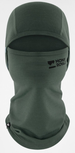 Merino kukla MONS ROYALE Santa Rosa balaclava burnt sage velikost S/M