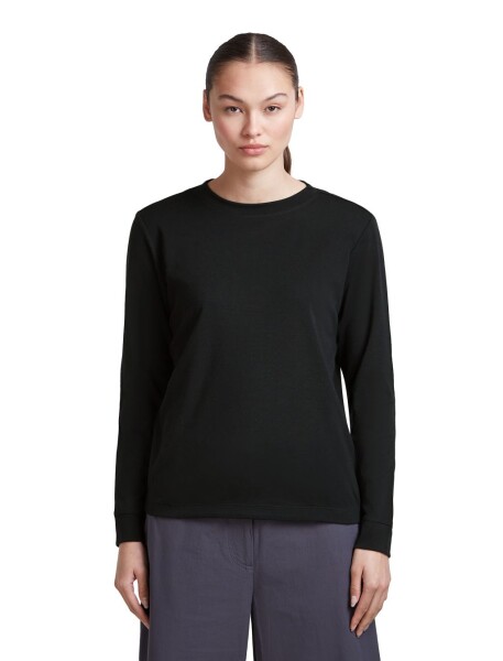 Dámské merino triko dlouhý rukáv ICEBREAKER Wmns 300 15,5 MerFine LS Tee, Black velikost: S