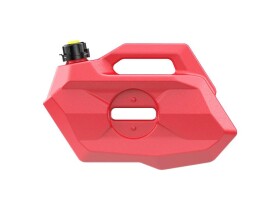 Kanystr GKA 5l červené barvy na zadní box Tesseract X8