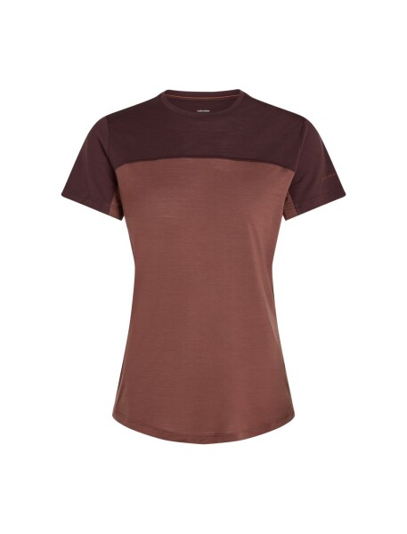 ICEBREAKER Wmns Cool-Lite Sphere III SS Tee Colour, Carob/Java/Cb (vzorek) velikost: S