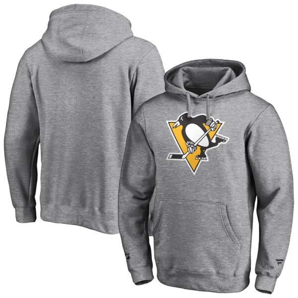 Fanatics Pánská Mikina Pittsburgh Penguins Iconic Secondary Colour Logo Graphic Velikost: