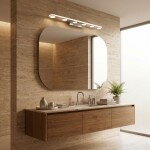 Koupelnové nástěnné LED svítidlo SWE056-W CHROME OSW-20156