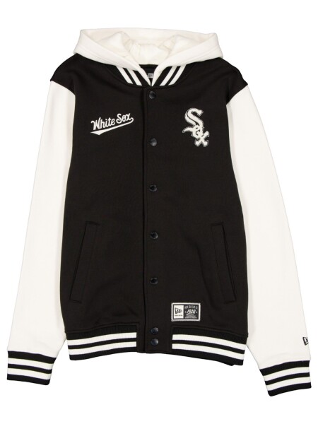 New Era Pánská bunda Chicago White Sox MLB Letterman Hooded Velikost: L