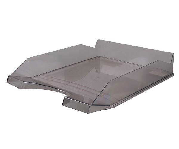 Office Products kancelářský odkladač, A4, PS-PP, transp. kouřový