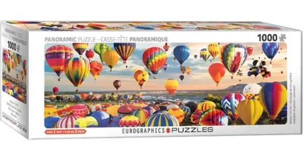 EUROGRAPHICS Panoramatické puzzle Vzlet balónů