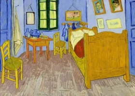ENJOY Puzzle Vincent Van Gogh: Ložnice v Arles