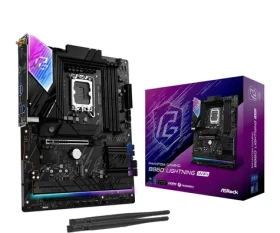 ASRock B860 Lightning WiFi / B860 / LGA 1851 / 4x DDR5 / PCIEx 16 / 2.5GLAN / Wi-Fi / ATX (90-MXBR2-A0UAYZ)