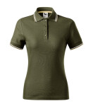 Focus polokošile dámská military XL