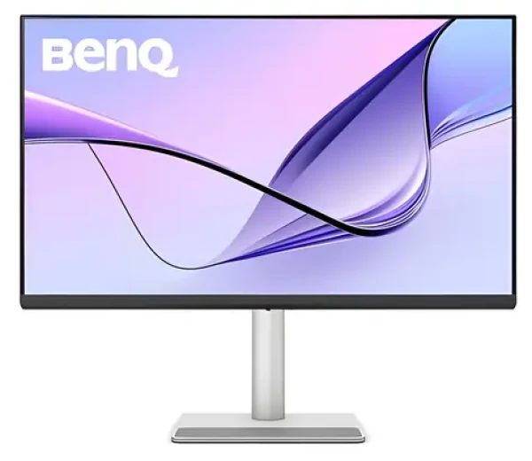 31.5" BenQ MA320UP stříbrná / Monitor / IPS / 3840x2160 / 600 cd/m2 / USB-C 90W / 2x HDMI / USB Hub / Pivot / repro (9H.LP9LB.QBE)