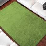 DumDekorace DumDekorace Jednobarevný koberec zelené barvy