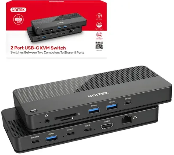 Unitek D1077A / KVM přepínač (D1077A)