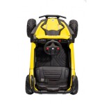 Mamido Elektrické autíčko Buggy Madman UTV-MX žluté