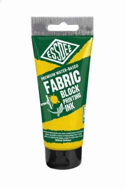 Essdee Fabric Printing Ink textilní barva 100 ml žlutá
