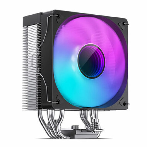 THERMALTAKE TOUGHAIR 510 šedá / Chladič CPU / 2x 120 mm / 2000 RPM @ 23.6 dB / 58.35 CFM / 4 pin (CL-P075-AL12BL-A)