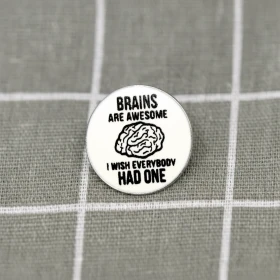 Pinarna.cz Brains are awesome I wish everybody had one / Mozky jsou úžasné, přál(a) bych si, aby je měl každý