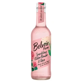 Belvoir Farm Drinks Perlivý nápoj bez a růže 275 ml / Nápoj / Perlivý / Bezinka a růže / 275 ml (1283099)