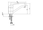 INVENA - Umyvadlová baterie PEREA BU-05-K01-Q