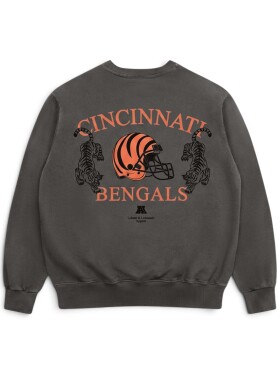 Lobster & Lemonade Pánská mikina Cincinnati Bengals NFL L&L '96 Classics Crew Sweater Velikost: 2XL