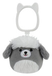 Squishmallows Klíčenka Šedobílý pes - Arnold 9 cm