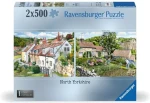 RAVENSBURGER Puzzle Cosy Cottages č.1: Severní Yorkshire