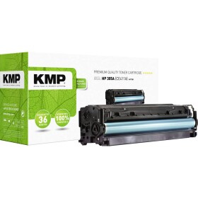 KMP Toner náhradní HP 305A, CE411A kompatibilní azurová 3400 Seiten H-T158 1233,0003
