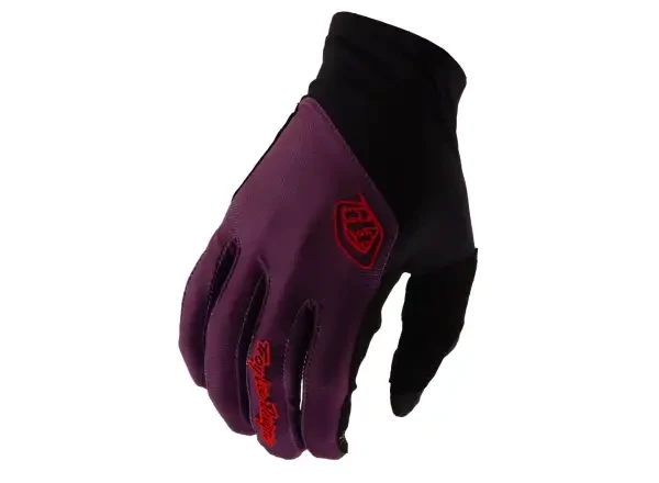 Troy Lee Designs Flowline Mono cyklistické rukavice Sangria vel. XL