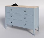 ARTEN (NANO Systems s.r.o.) Buková komoda TALO-KT1 (Šedá)