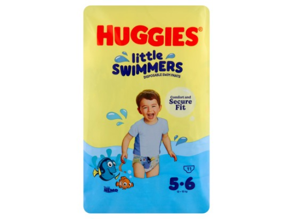 Huggies Little Swimmers Natahovací plenky na plavání 5-6 12-18 kg 11 ks