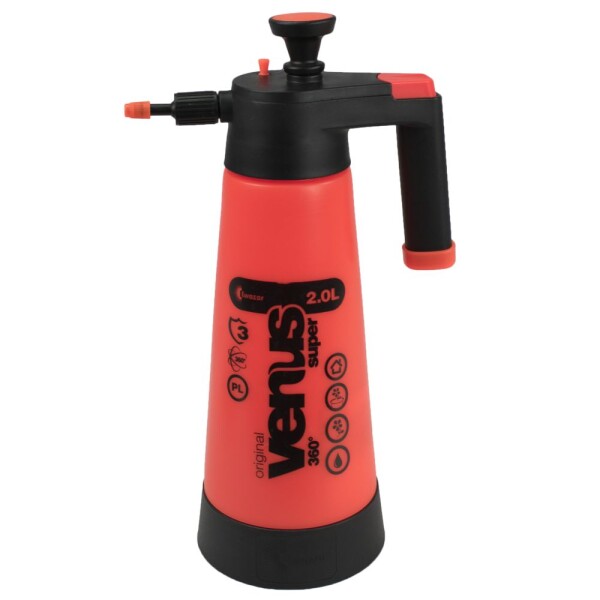 Postřikovač ruční, tlakový, 2,0L, Venus Super 360°, KWAZAR