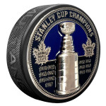 Mustang Puk Toronto Maple Leafs NHL Ultra 3D Stanley Cup Medallion