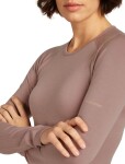 ICEBREAKER Wmns 260 Zoneknit Seamless LS Crewe, Summit (vzorek) velikost: S