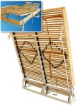 NábytekProNás Sklopná dvoulůžková postel KOMPLET - typ (30 lamel) - polohovací rošt ROZMĚR: 160 x 200 cm - ATYP