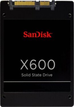 SanDisk X600 2TB SSD / 2.5 / SATA III / 3D NAND / čtení:560MBs / zápis:530MBs / 95K 84K IOPS / 5y (SD9TB8W-2T00-1122)