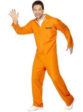 Smiffys Kostým vězeň - odsouzenec Velikost: XL