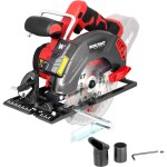 AKU okružní pila 165mm, bezuhlíková, 20V, ShareSYS, WORCRAFT CCS-S20LiB