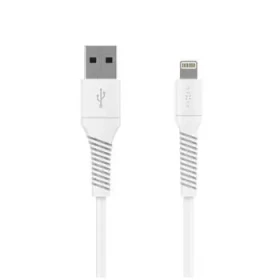 FIXED Datový a nabíjecí kabel s konektory USB/Lightning 1.2m USB 2.0 bílý (FIXD2-UL12-WH)