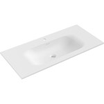 MEXEN - Vela umyvadlo zapuštěné do desky 101 x 46,5, bílá mat 25231001