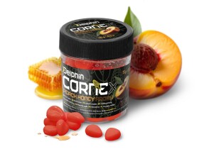 Delphin Umělá nástraha CorneX Pop Up 60ks - Medová Broskev,Delphin Umělá nástraha CorneX Pop Up 60ks - Medová Broskev