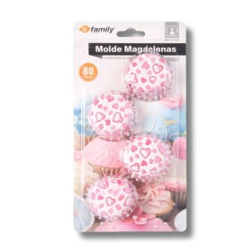 Dortisimo Košíčky na mini muffiny Srdíčka a spirálky (80 ks)