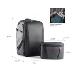 PGYTECH OneMo 2 25L Space Black / Fotobatoh / 25 l (P-CB-110)